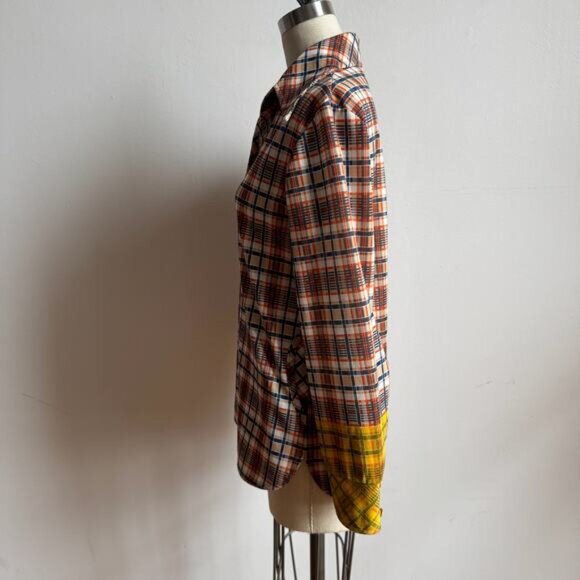 Vintage 70s JANTZEN Plaid 2 Piece Matching Disco Leisure Suit - Picture 9 of 12